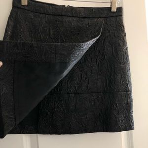 Jcrew Black Origami skirt. Excellent condition